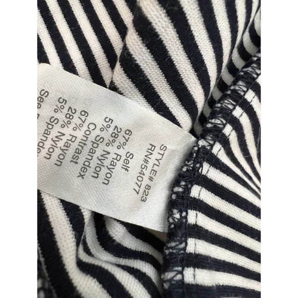 Cabi Small Blazer Suit Life Jacket Small Style 823 Nautical Stripe Anchor - Picture 6 of 12